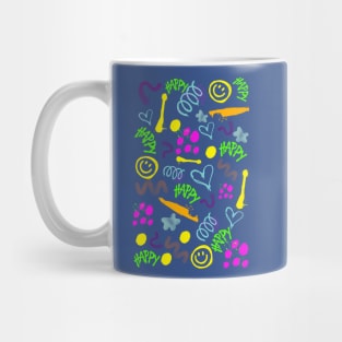 Happy Graffiti Mug